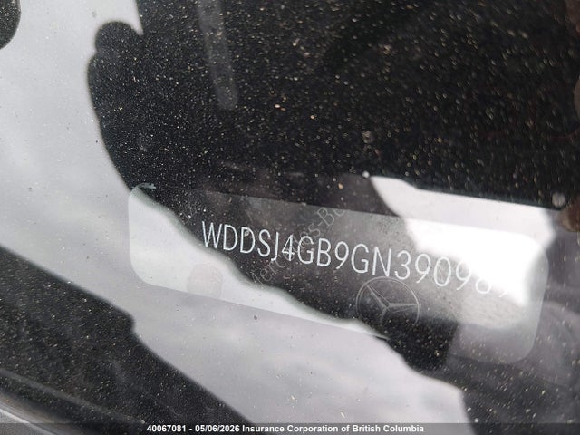 Продажа на аукционе авто 2016 Mercedes-benz Cla 250 4matic, vin: WDDSJ4GB9GN390989, номер лота: 40067081