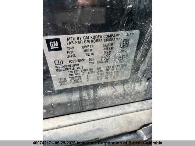 Buick Encore Preferred 2017 KL4CJASB5HB112981 Image 13