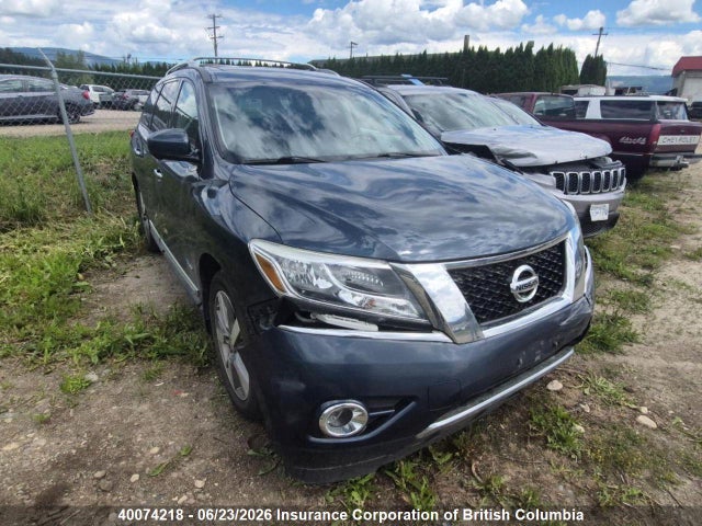 Aukcja sprzedaży 2014 Nissan Pathfinder Hybrid/sv/sl/platinum, vin: 5N1CR2MM6EC655339, numer aukcji: 40074218