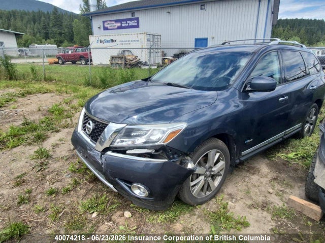 Aukcja sprzedaży 2014 Nissan Pathfinder Hybrid/sv/sl/platinum, vin: 5N1CR2MM6EC655339, numer aukcji: 40074218