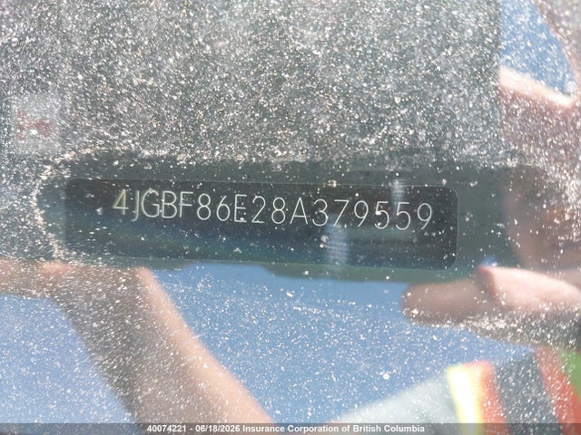40074221 :رقم المزاد ، 4JGBF86E28A379559 vin ، 2008 Mercedes-benz Gl 550 4matic مزاد بيع