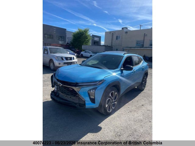 40074223 :رقم المزاد ، KL77LJE26SC038787 vin ، 2025 Chevrolet Trax مزاد بيع