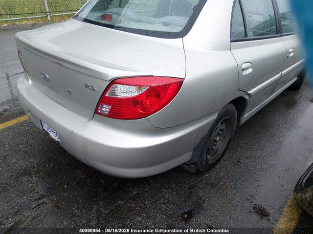 Aukcja sprzedaży 2002 Kia Rio, vin: KNADC123X26088526, numer aukcji: 40068954