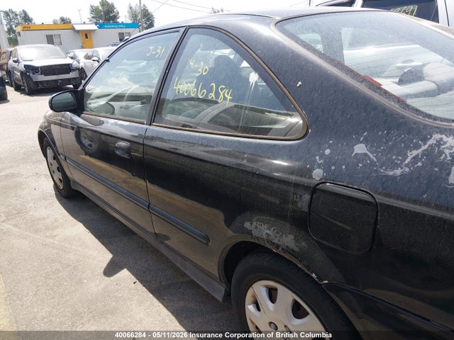1997 Honda Civic Dx მანქანა იყიდება აუქციონზე, vin: 1HGEJ6160VL804038, აუქციონის ნომერი: 40066284