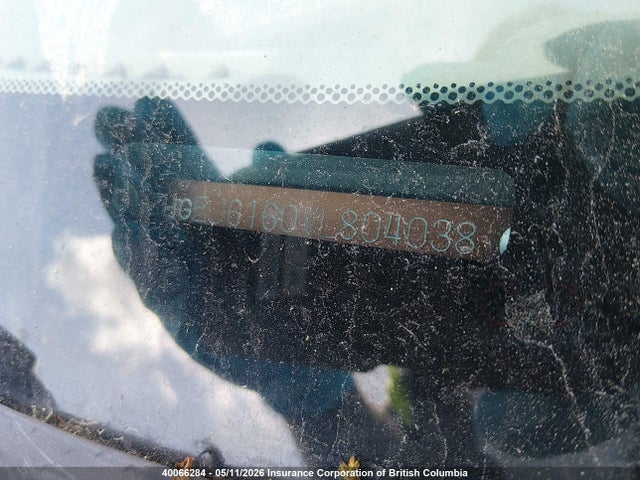 1997 Honda Civic Dx მანქანა იყიდება აუქციონზე, vin: 1HGEJ6160VL804038, აუქციონის ნომერი: 40066284