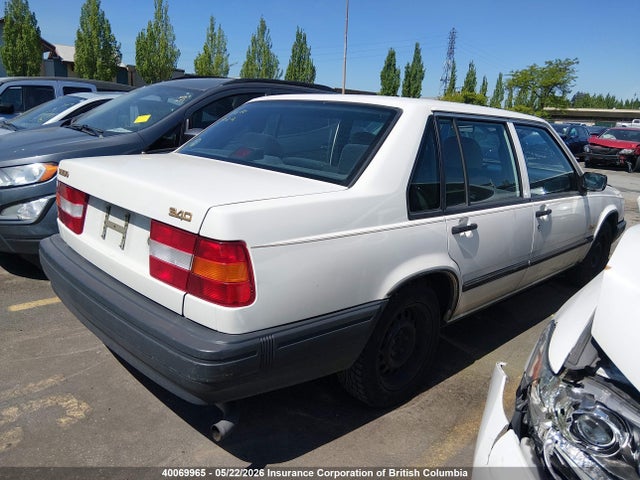 1994 Volvo 940 მანქანა იყიდება აუქციონზე, vin: YV1JS883XR3187944, აუქციონის ნომერი: 40069965