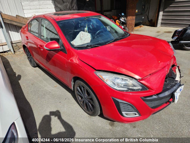 Aukcja sprzedaży 2010 Mazda 3 S, vin: JM1BL1S56A1213125, numer aukcji: 40074244