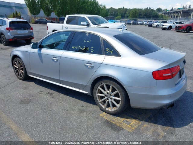 40074245 :رقم المزاد ، WAUFFCFL9GN015277 vin ، 2016 Audi A4 مزاد بيع