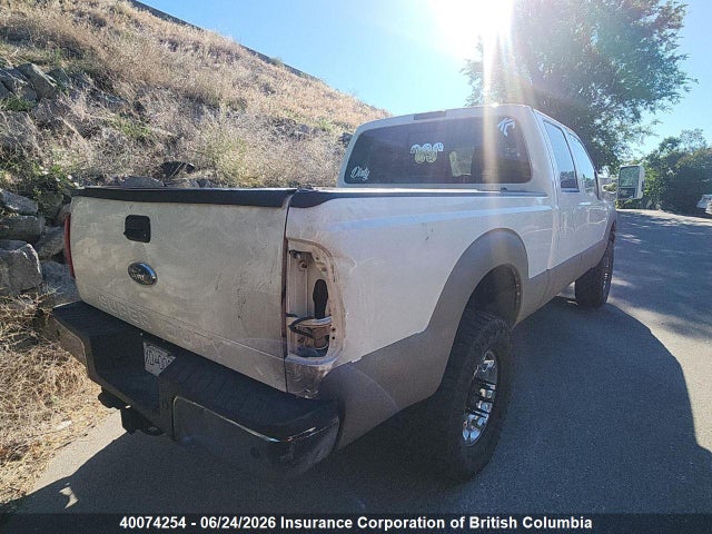 40074254 :رقم المزاد ، 1FT8W3BT5BEC72947 vin ، 2011 Ford F350 مزاد بيع