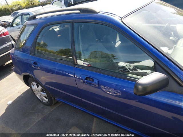 40068093 :رقم المزاد ، JF1GG65544H800606 vin ، 2004 Subaru Impreza Ts مزاد بيع
