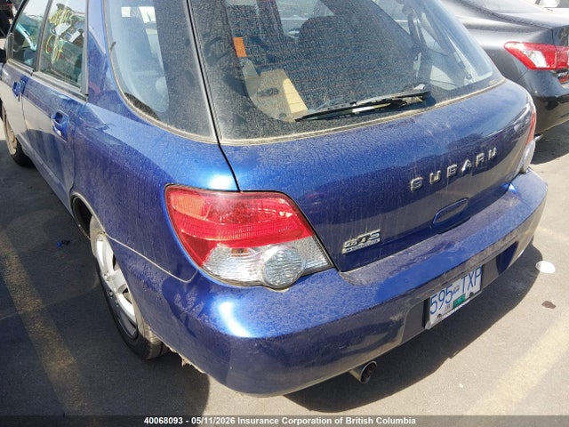 40068093 :رقم المزاد ، JF1GG65544H800606 vin ، 2004 Subaru Impreza Ts مزاد بيع