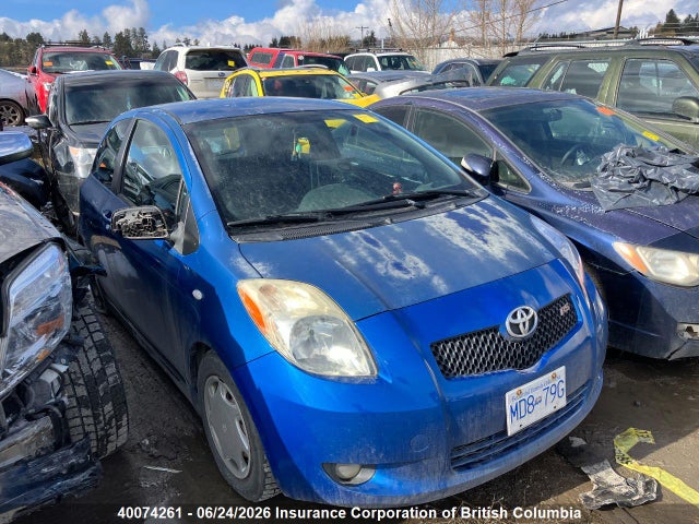 40074261 :رقم المزاد ، JTDJT923265011813 vin ، 2006 Toyota Yaris مزاد بيع