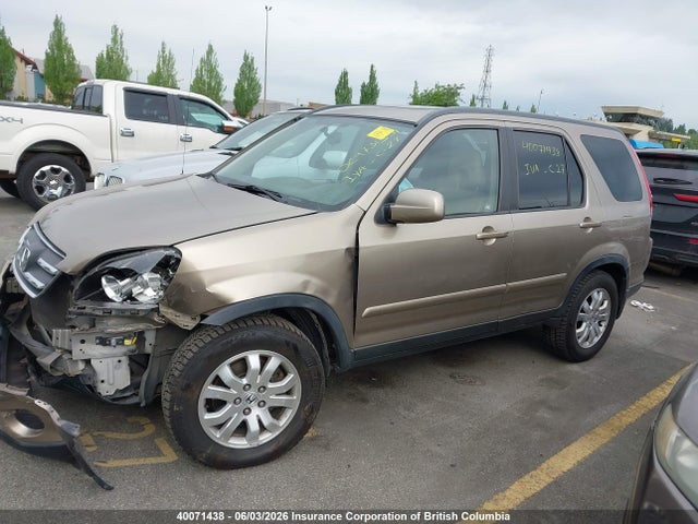 Aukcja sprzedaży 2005 Honda Cr-v Se/ex, vin: JHLRD78955C814693, numer aukcji: 40071438