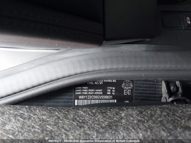 BMW I3 Bev 2016 WBY1Z2C56GV556631 Image 9