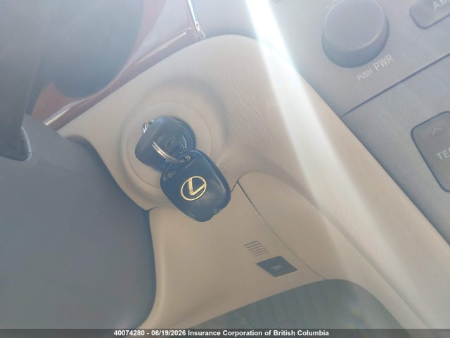 40074280 :رقم المزاد ، JTHBA30G055067291 vin ، 2005 Lexus Es330 مزاد بيع