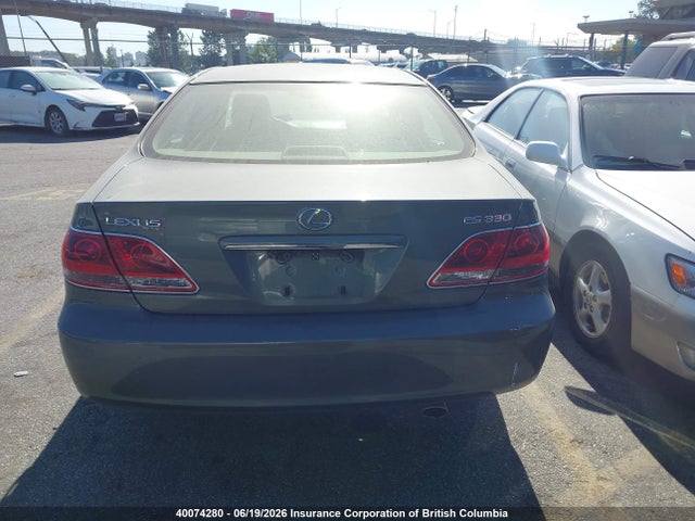 40074280 :رقم المزاد ، JTHBA30G055067291 vin ، 2005 Lexus Es330 مزاد بيع
