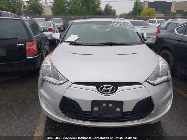 40070355 :رقم المزاد ، KMHTC6AD0CU033324 vin ، 2012 Hyundai Veloster مزاد بيع
