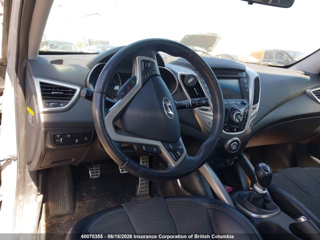 40070355 :رقم المزاد ، KMHTC6AD0CU033324 vin ، 2012 Hyundai Veloster مزاد بيع