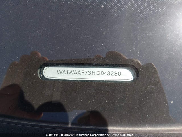 40071411 :رقم المزاد ، WA1WAAF73HD043280 vin ، 2017 Audi Q7 Technik S-line مزاد بيع