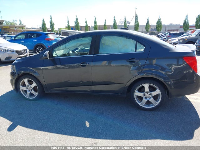 2015 Chevrolet Sonic Lt მანქანა იყიდება აუქციონზე, vin: 1G1JC5SHXF4207324, აუქციონის ნომერი: 40071148