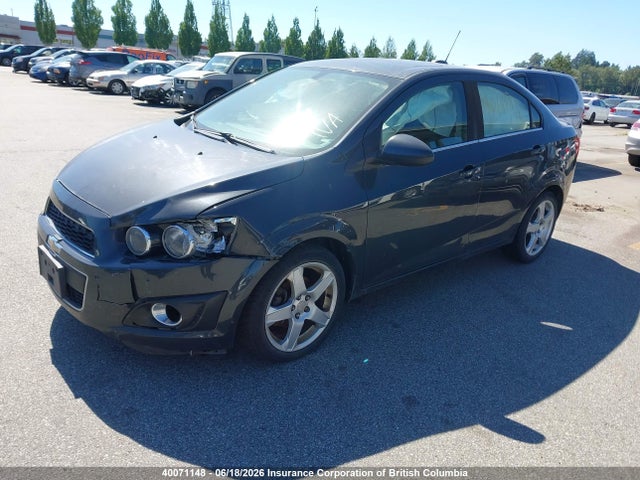 2015 Chevrolet Sonic Lt მანქანა იყიდება აუქციონზე, vin: 1G1JC5SHXF4207324, აუქციონის ნომერი: 40071148