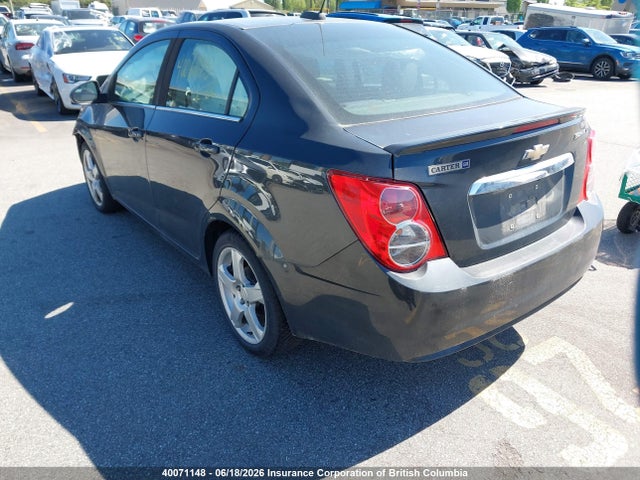 2015 Chevrolet Sonic Lt მანქანა იყიდება აუქციონზე, vin: 1G1JC5SHXF4207324, აუქციონის ნომერი: 40071148