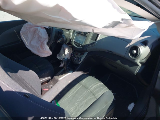2015 Chevrolet Sonic Lt მანქანა იყიდება აუქციონზე, vin: 1G1JC5SHXF4207324, აუქციონის ნომერი: 40071148