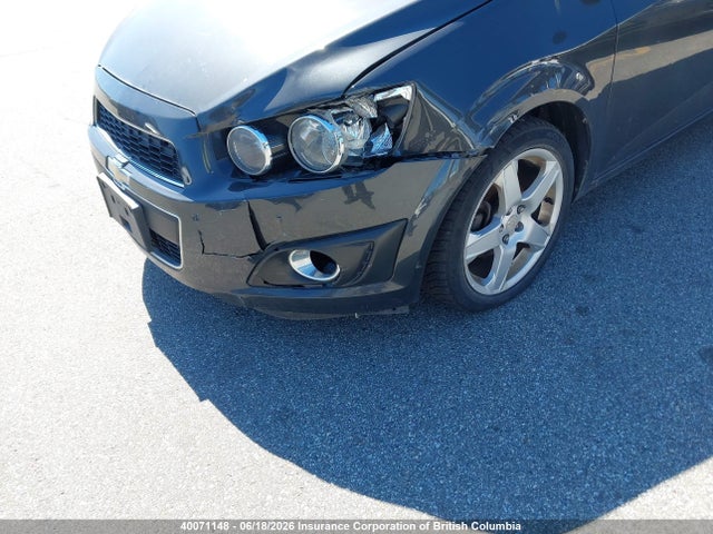 2015 Chevrolet Sonic Lt მანქანა იყიდება აუქციონზე, vin: 1G1JC5SHXF4207324, აუქციონის ნომერი: 40071148
