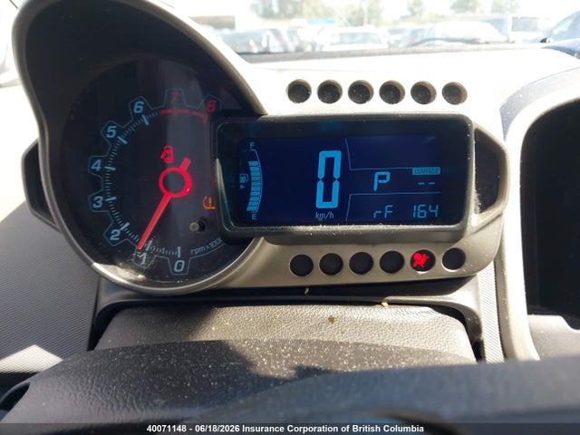 2015 Chevrolet Sonic Lt მანქანა იყიდება აუქციონზე, vin: 1G1JC5SHXF4207324, აუქციონის ნომერი: 40071148