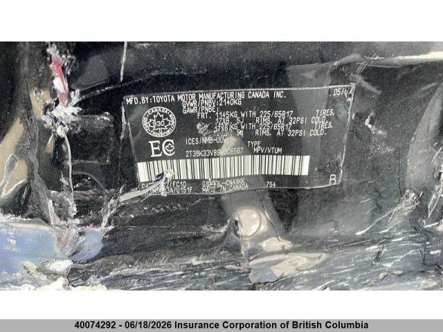 2009 Toyota Rav4 მანქანა იყიდება აუქციონზე, vin: 2T3BK33V89W006567, აუქციონის ნომერი: 40074292