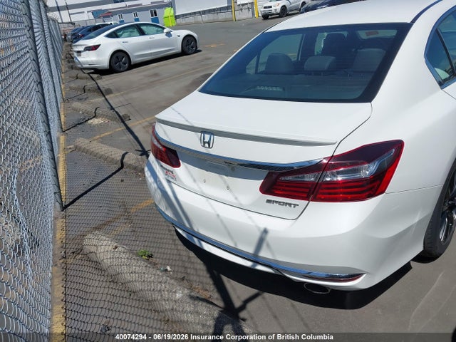 Продаж на аукціоні авто 2017 Honda Accord Sport, vin: 1HGCR2F69HA805268, номер лоту: 40074294