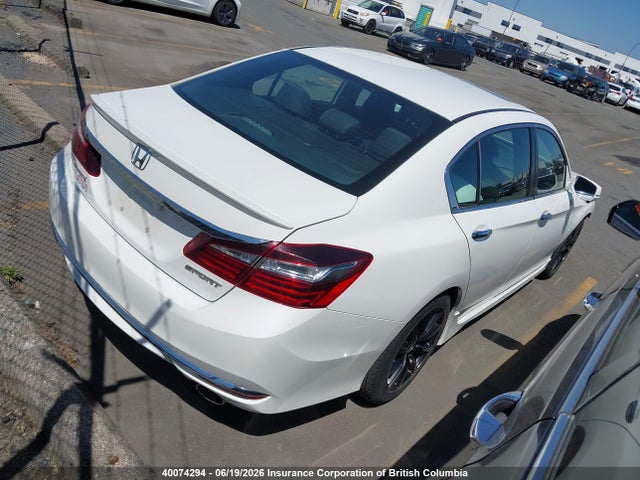 Продаж на аукціоні авто 2017 Honda Accord Sport, vin: 1HGCR2F69HA805268, номер лоту: 40074294
