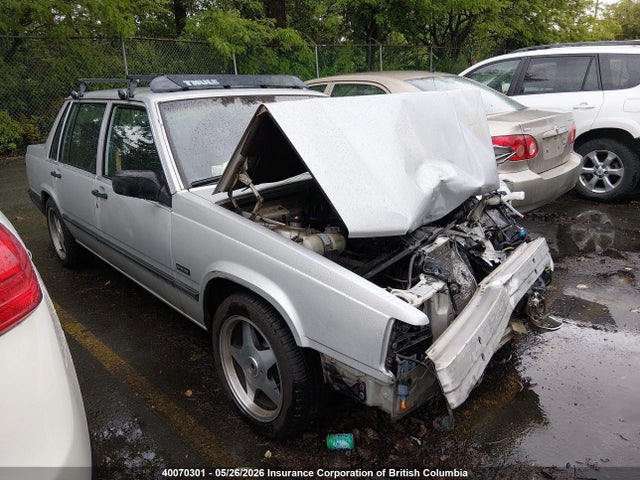 40070301 :رقم المزاد ، YV1FX8843L3447267 vin ، 1990 Volvo 740 Gl مزاد بيع