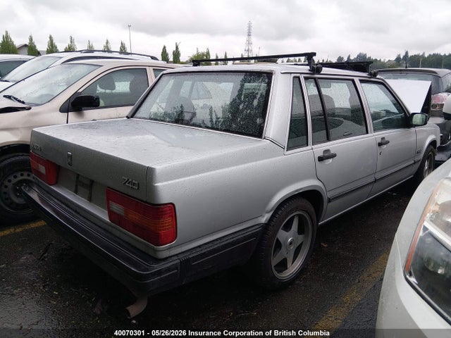 40070301 :رقم المزاد ، YV1FX8843L3447267 vin ، 1990 Volvo 740 Gl مزاد بيع
