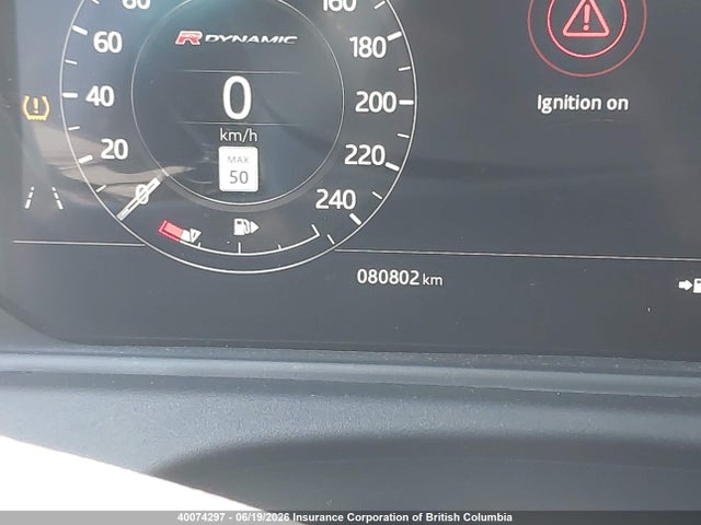 SALYL2EN0KA208458 Land Rover Range Rover Velar R-dynamic Se