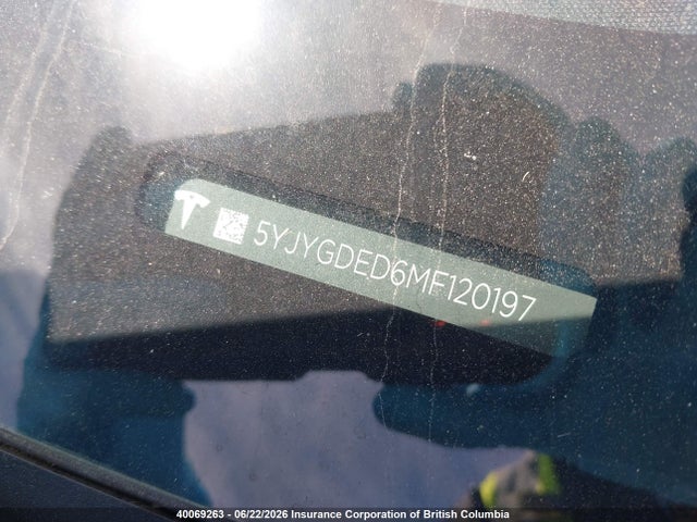 Tesla Model Y 2021 5YJYGDED6MF120197 Image 20