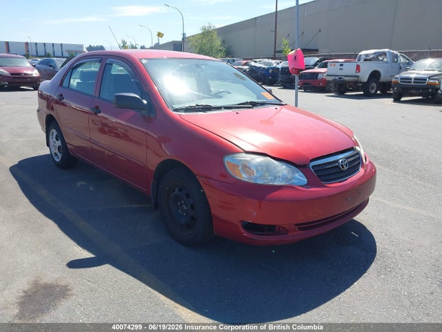 40074299 :رقم المزاد ، 2T1BR32E56C610449 vin ، 2006 Toyota Corolla Ce/le/sport مزاد بيع