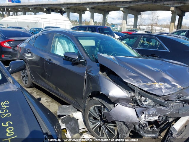 Продаж на аукціоні авто 2018 Honda Civic Ex, vin: 2HGFC1F48JH105689, номер лоту: 40059345