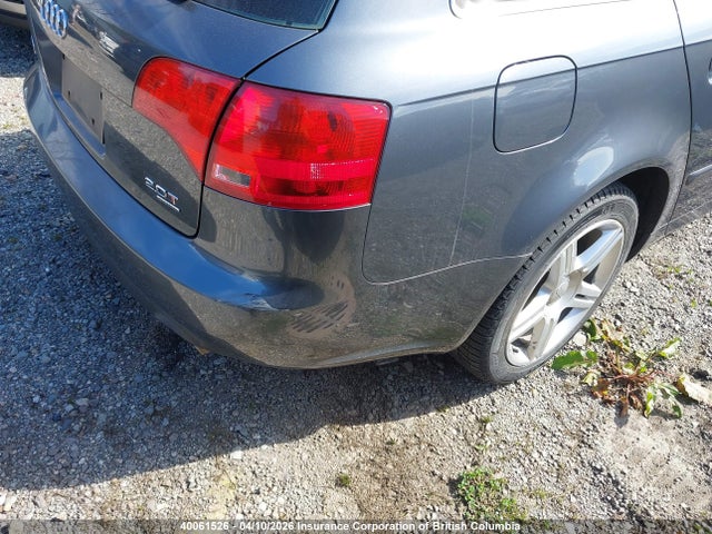 2006 Audi A4 2.0t Avant Quattro მანქანა იყიდება აუქციონზე, vin: WAUKF78E06A063504, აუქციონის ნომერი: 40061526