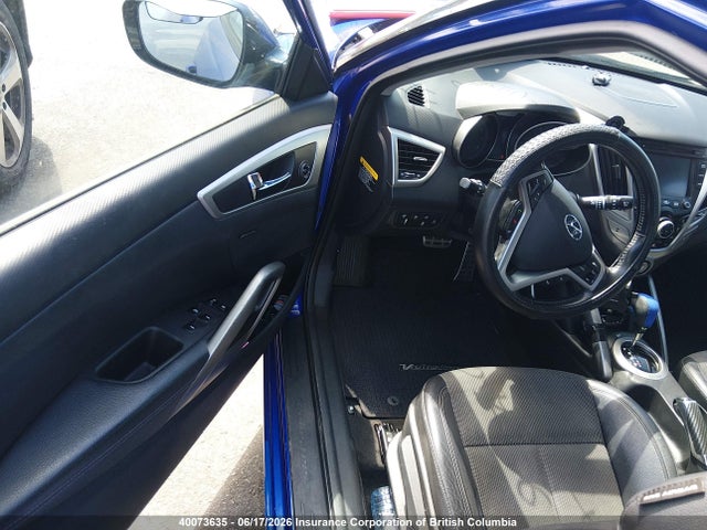 2013 Hyundai Veloster მანქანა იყიდება აუქციონზე, vin: KMHTC6AD3DU128333, აუქციონის ნომერი: 40073635