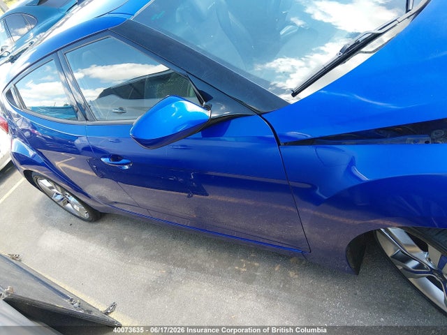 2013 Hyundai Veloster მანქანა იყიდება აუქციონზე, vin: KMHTC6AD3DU128333, აუქციონის ნომერი: 40073635