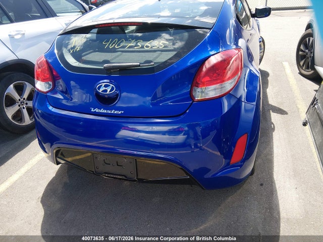 2013 Hyundai Veloster მანქანა იყიდება აუქციონზე, vin: KMHTC6AD3DU128333, აუქციონის ნომერი: 40073635