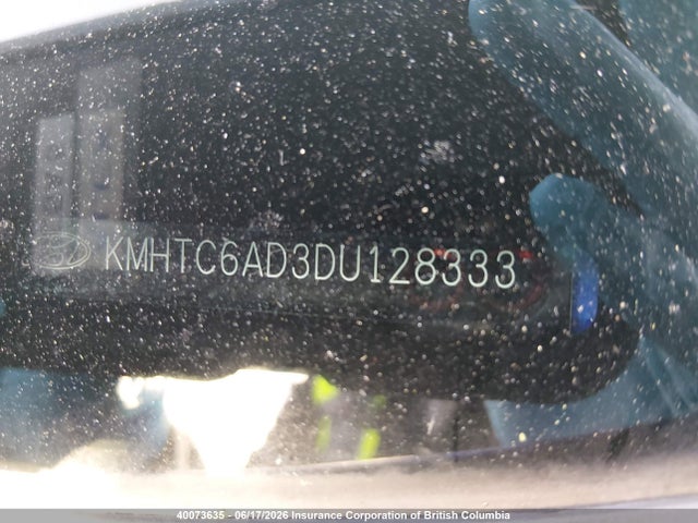 2013 Hyundai Veloster მანქანა იყიდება აუქციონზე, vin: KMHTC6AD3DU128333, აუქციონის ნომერი: 40073635