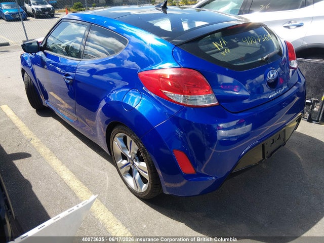 2013 Hyundai Veloster მანქანა იყიდება აუქციონზე, vin: KMHTC6AD3DU128333, აუქციონის ნომერი: 40073635