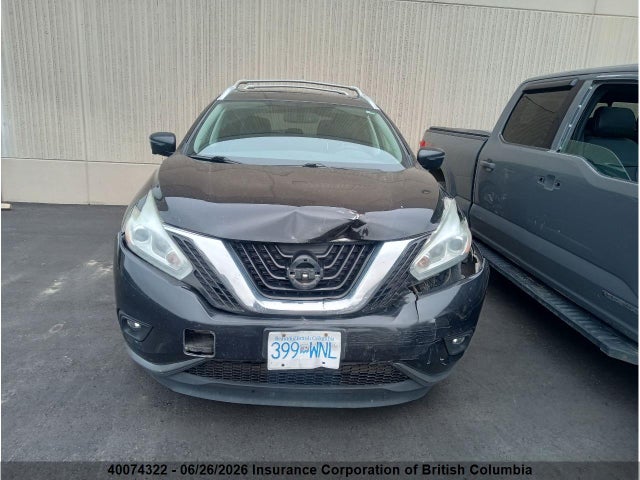 Aukcja sprzedaży 2016 Nissan Murano Platinum/sl/sv, vin: 5N1AZ2MH9GN100645, numer aukcji: 40074322