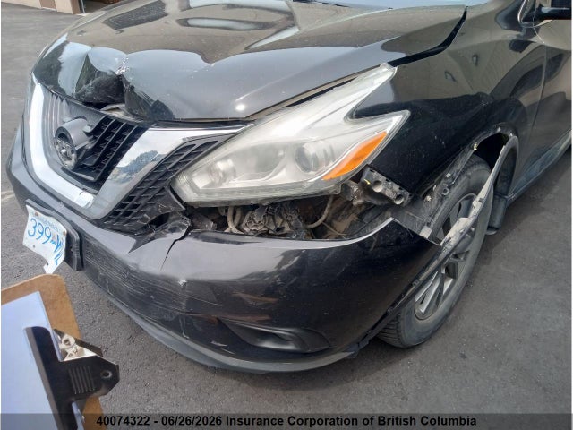 Aukcja sprzedaży 2016 Nissan Murano Platinum/sl/sv, vin: 5N1AZ2MH9GN100645, numer aukcji: 40074322