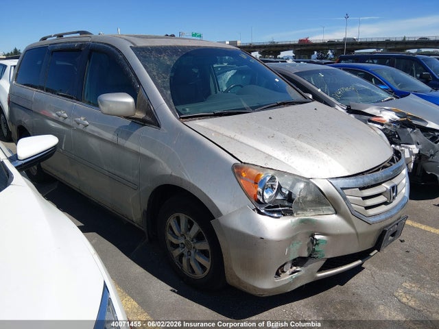 2008 Honda Odyssey Exl მანქანა იყიდება აუქციონზე, vin: 5FNRL38708B095187, აუქციონის ნომერი: 40071455