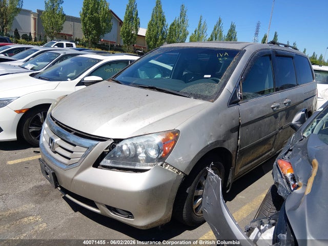 2008 Honda Odyssey Exl მანქანა იყიდება აუქციონზე, vin: 5FNRL38708B095187, აუქციონის ნომერი: 40071455
