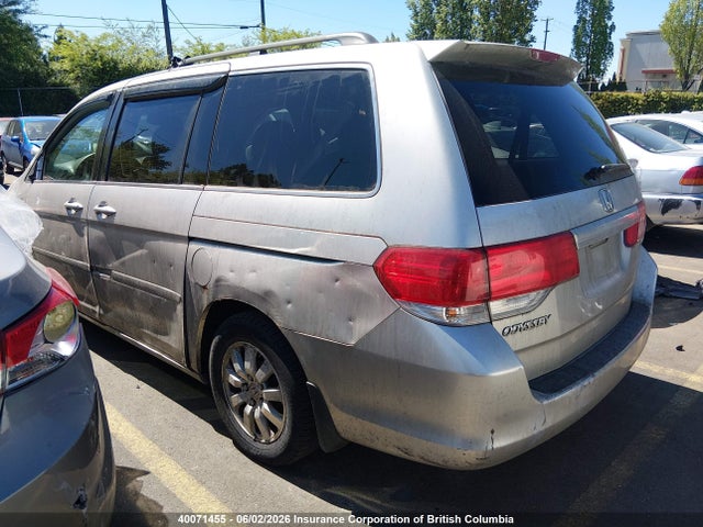 2008 Honda Odyssey Exl მანქანა იყიდება აუქციონზე, vin: 5FNRL38708B095187, აუქციონის ნომერი: 40071455