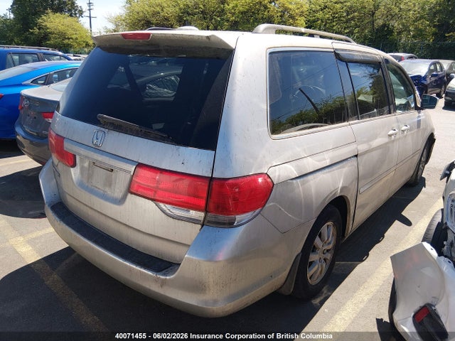 2008 Honda Odyssey Exl მანქანა იყიდება აუქციონზე, vin: 5FNRL38708B095187, აუქციონის ნომერი: 40071455